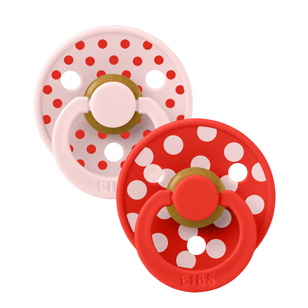 STUDIO Colour sutter 2-pak Polka - Blossom/Candy Apple - str. 2
