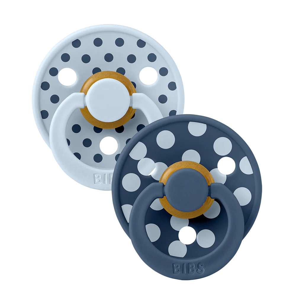 STUDIO Colour sutter 2-pak Polka - Baby Blue/Steel Blue - str. 2